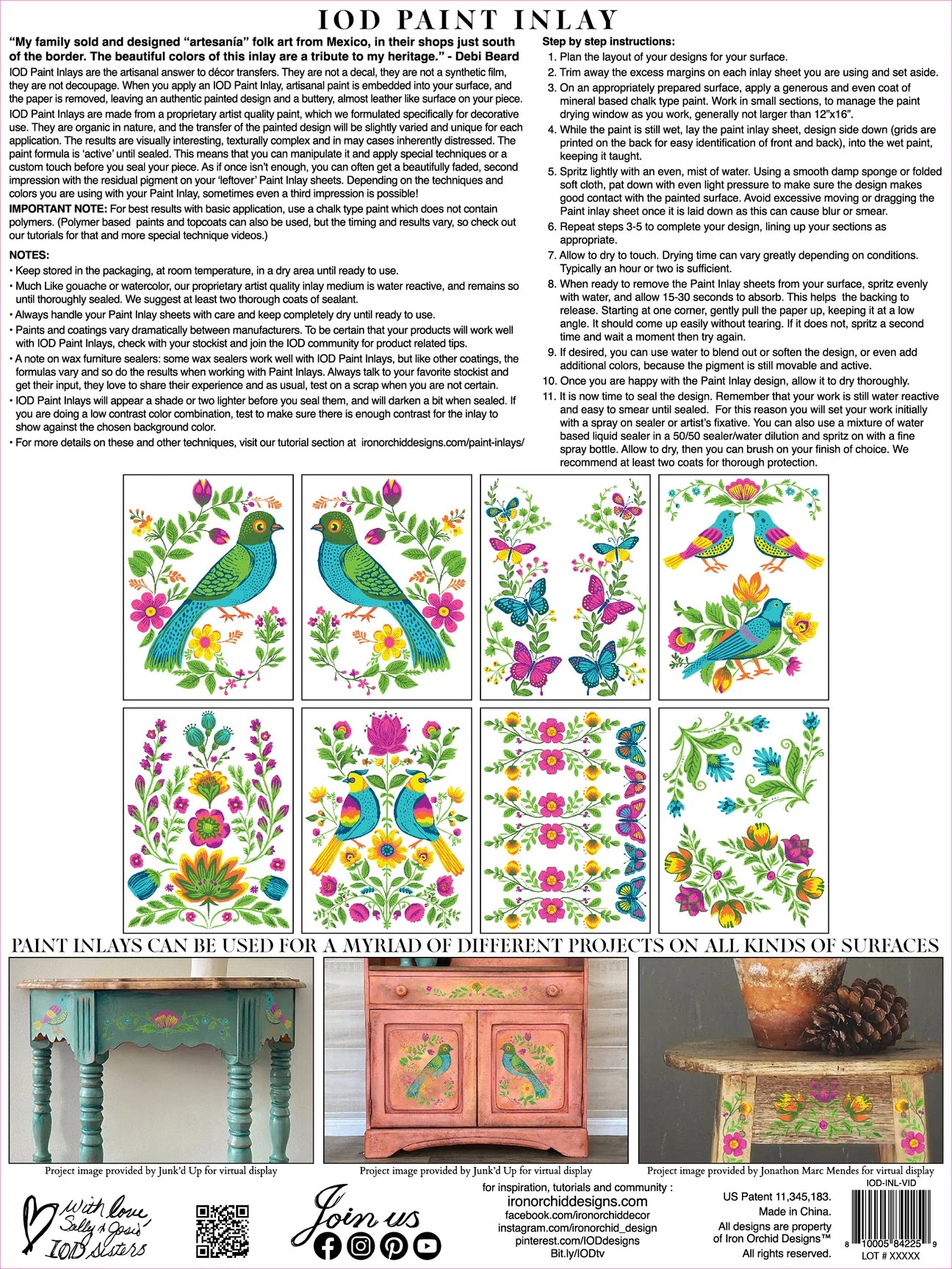 Vida Flora (designed by Debi Beard)