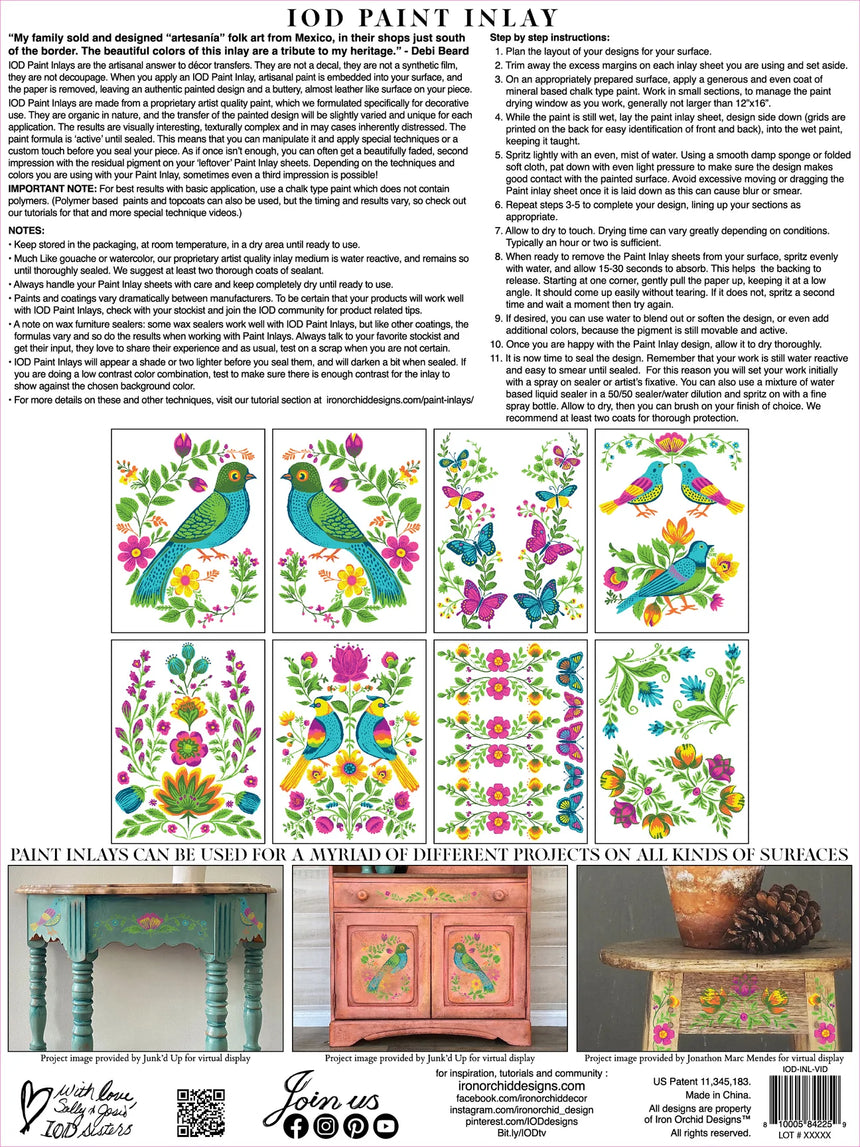 Vida Flora (designed by Debi Beard)