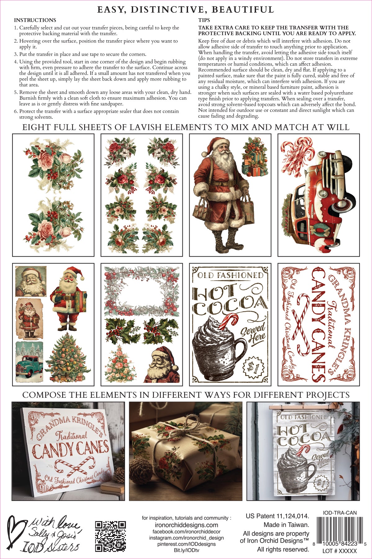 Candy Cane Cottage transfer