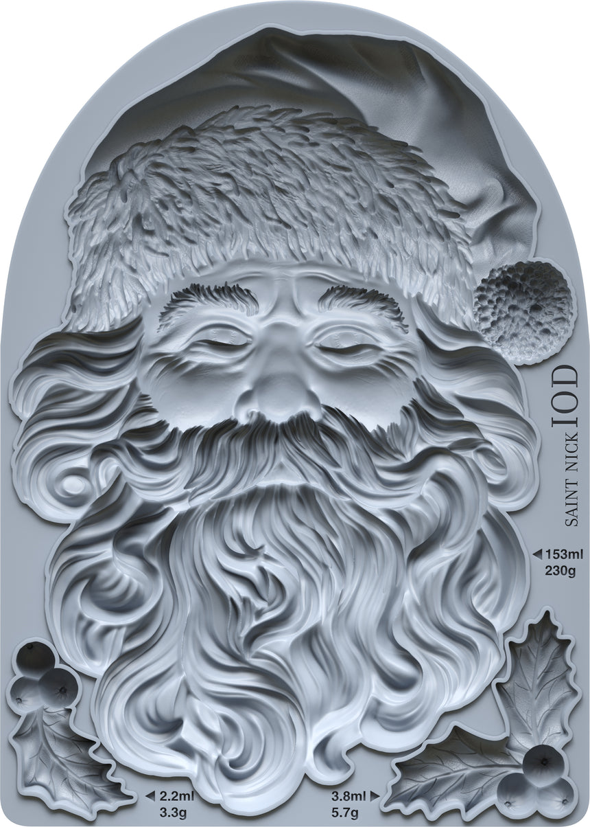 Saint Nick 5x7 Mould