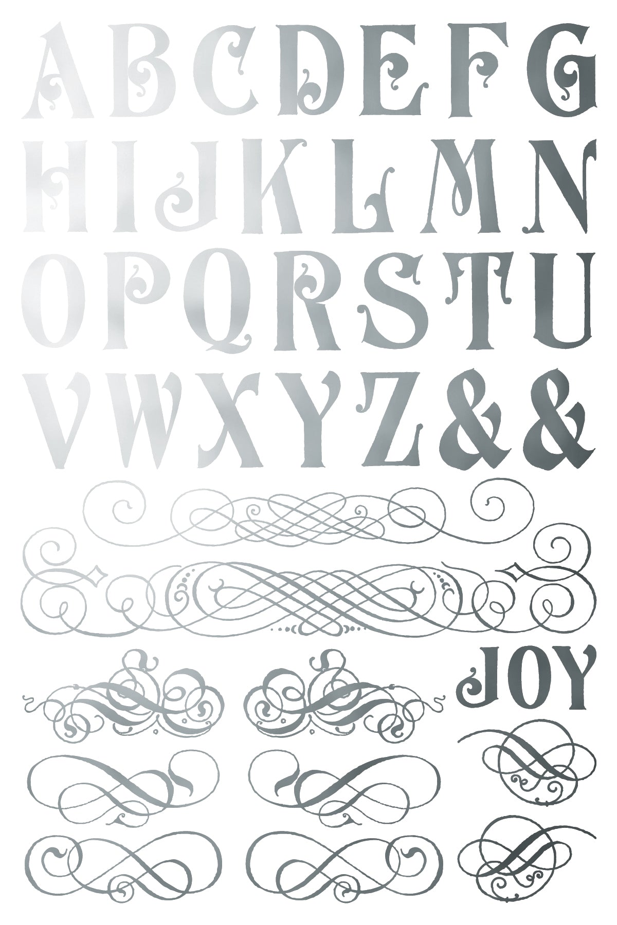 Figgy & Flourish 8x12 Foil Transfer Pad