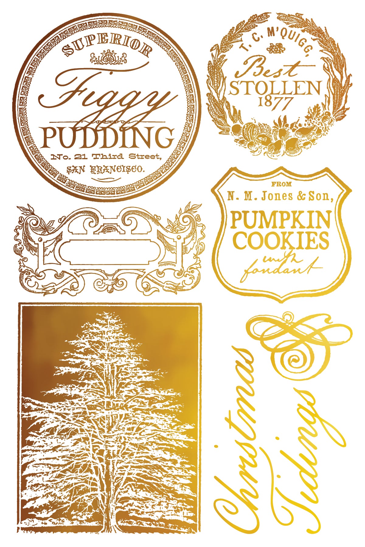 Figgy & Flourish 8x12 Foil Transfer Pad
