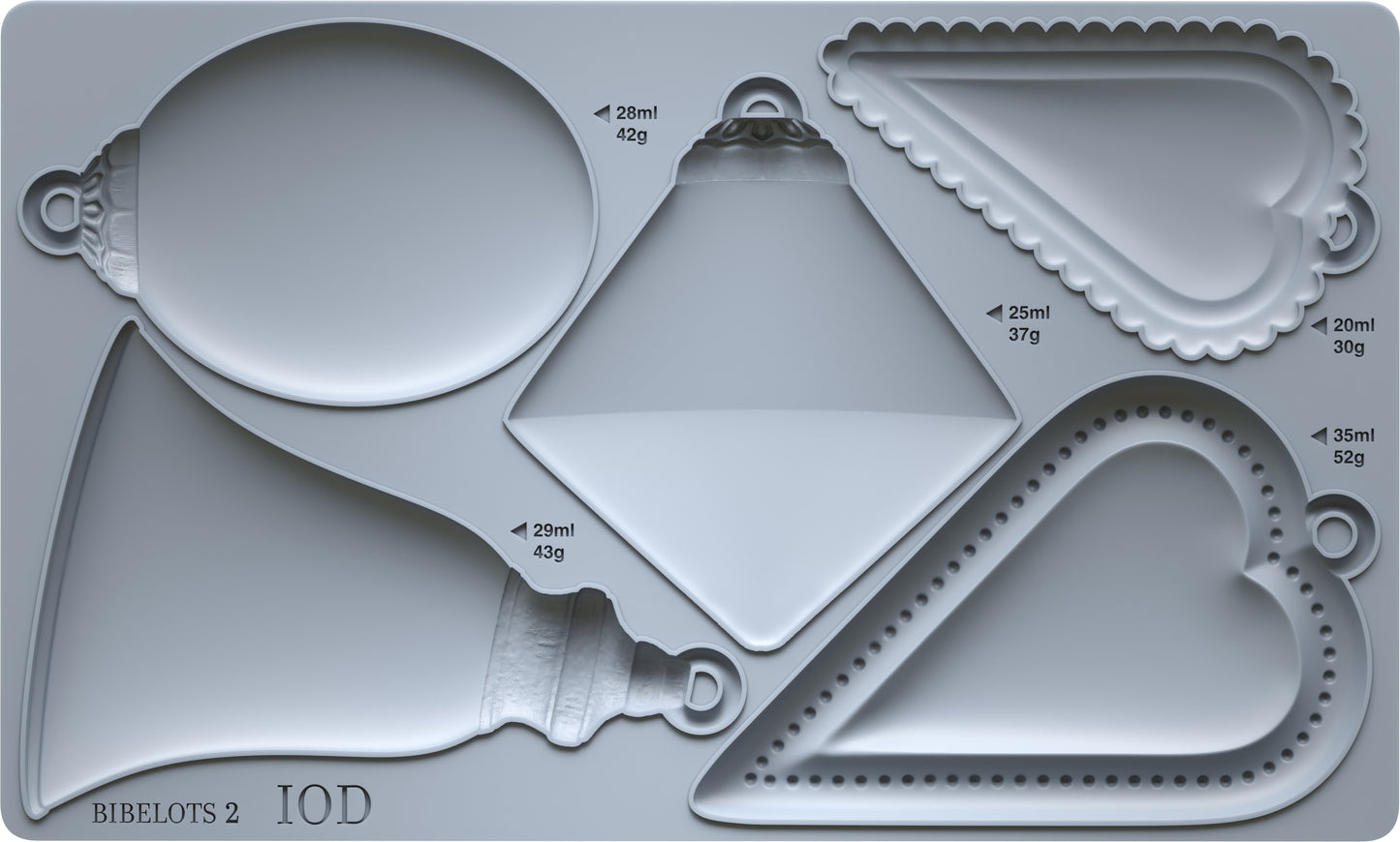 Bibelots 2 6x10 Mould