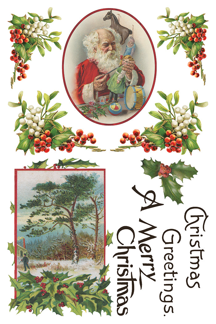 Christmas Joy 8x12 Transfer Pad