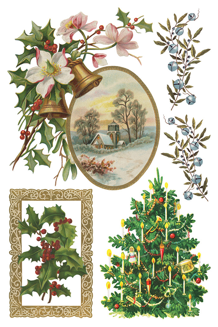 Christmas Joy 8x12 Transfer Pad