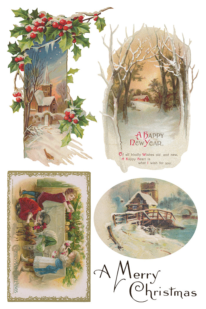 Christmas Joy 8x12 Transfer Pad