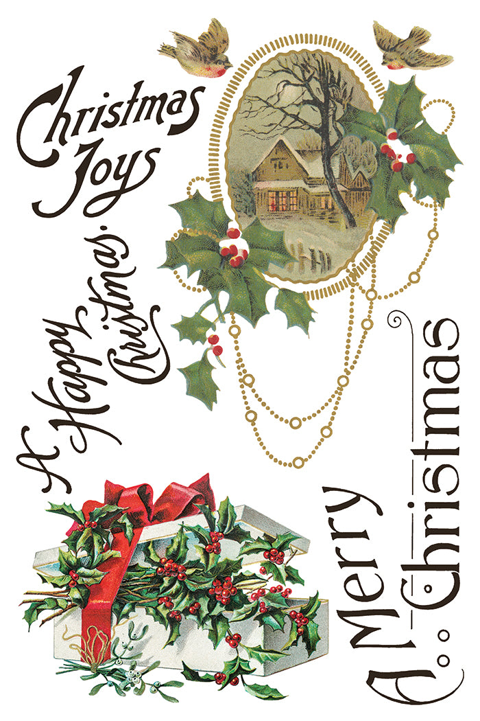 Christmas Joy 8x12 Transfer Pad
