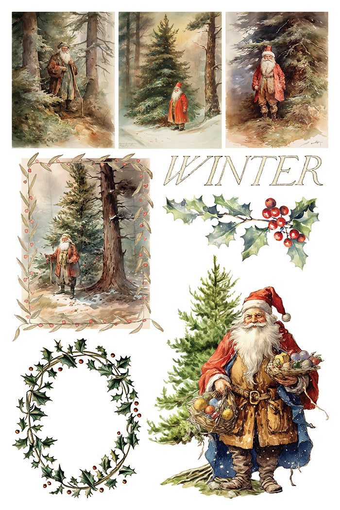 Santa's Hollow 8x12 Transfer Pad