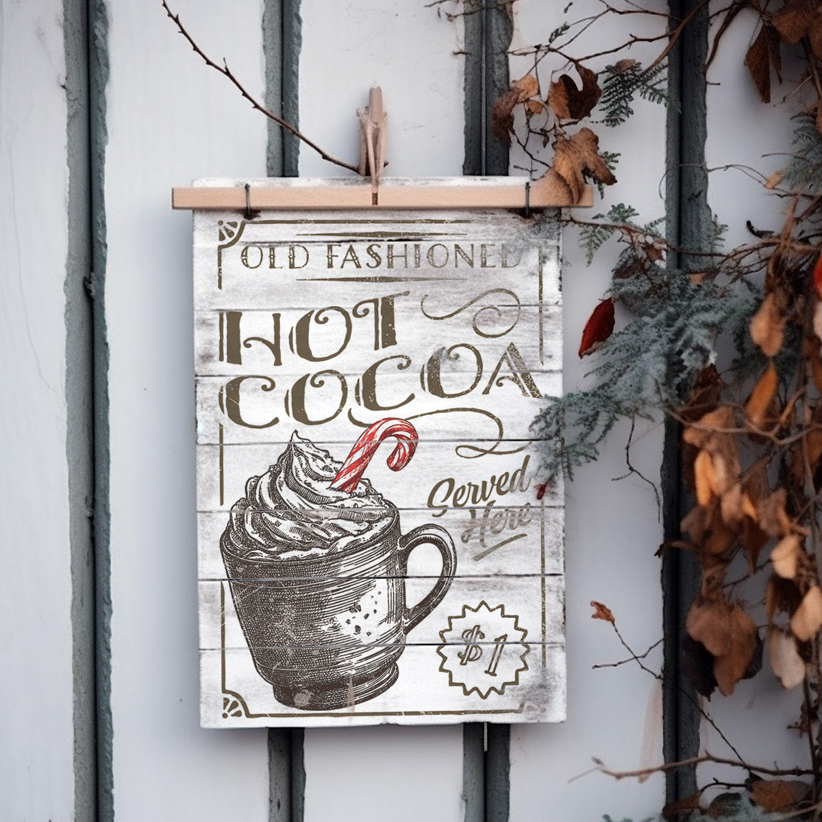 Candy Cane Cottage transfer