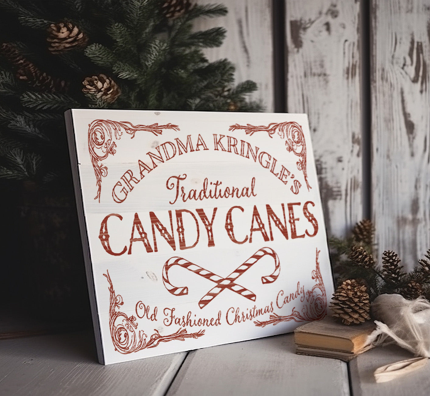 Candy Cane Cottage transfer