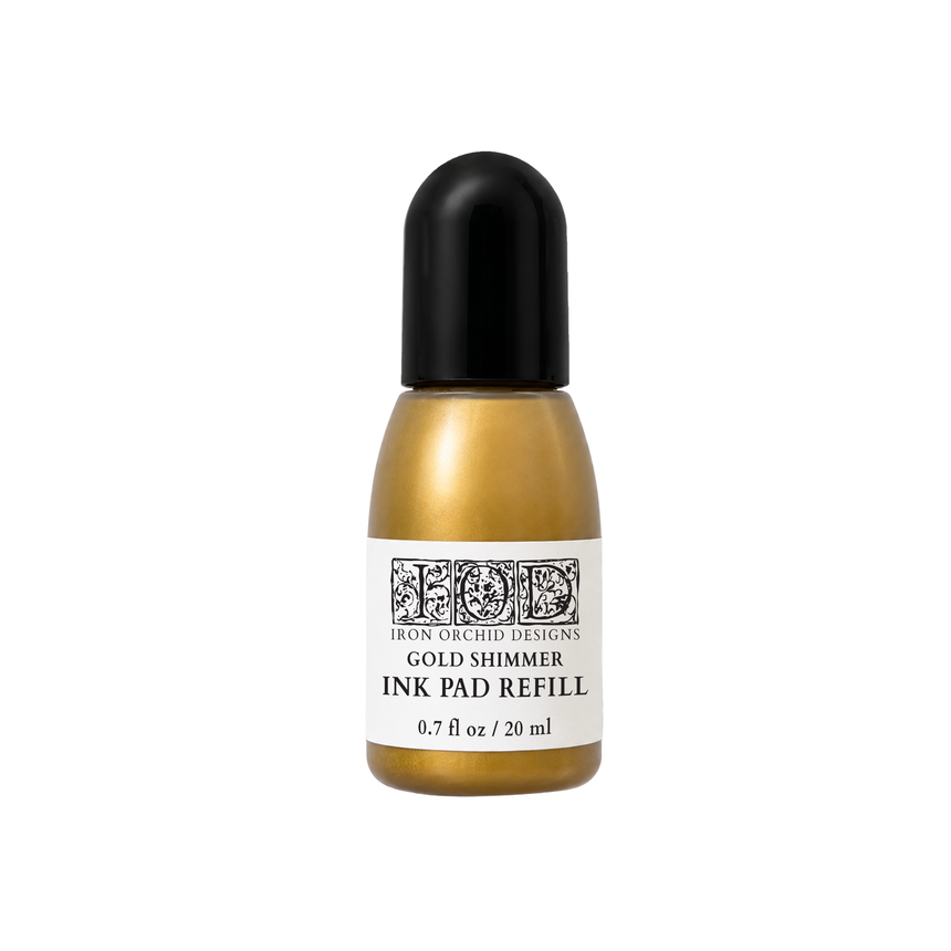 Gold Shimmer Decor Ink Pad Refill