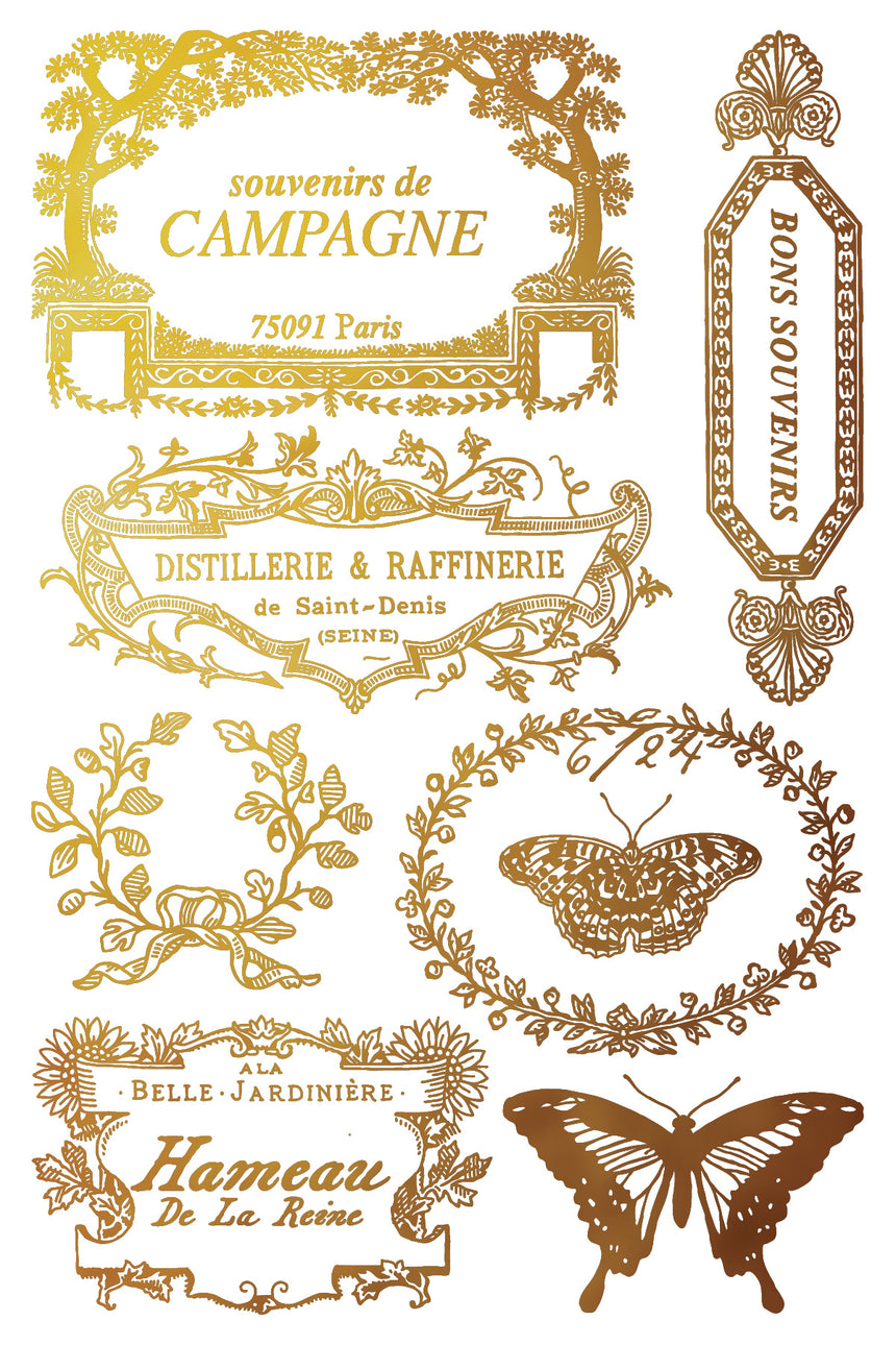 Papillon Foil transfer