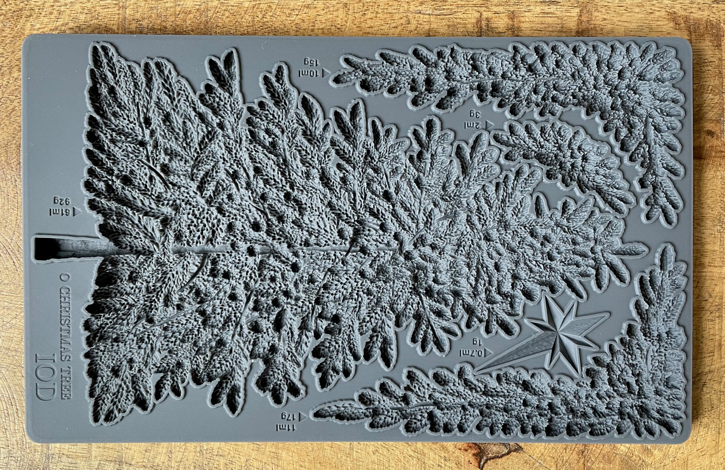 O Christmas Tree 6x10 IOD Mould
