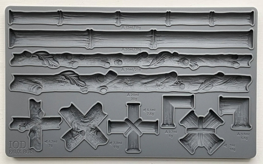 Faux Bois 6x10 IOD Mould