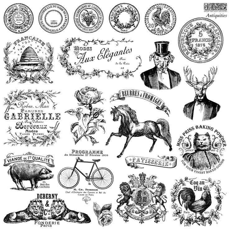 Antiquities stamp