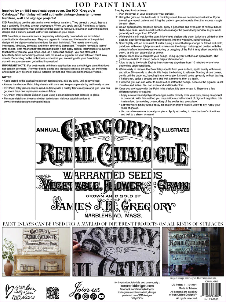 Gregory's Catalogue