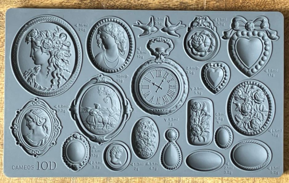 Cameos 6x10 IOD Mould