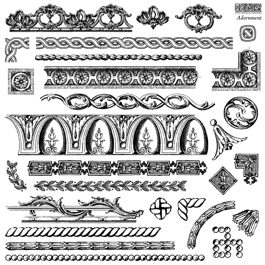 Adornment stamp