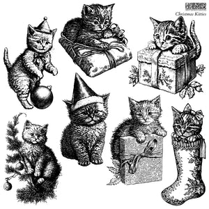 Christmas Kitties stamp