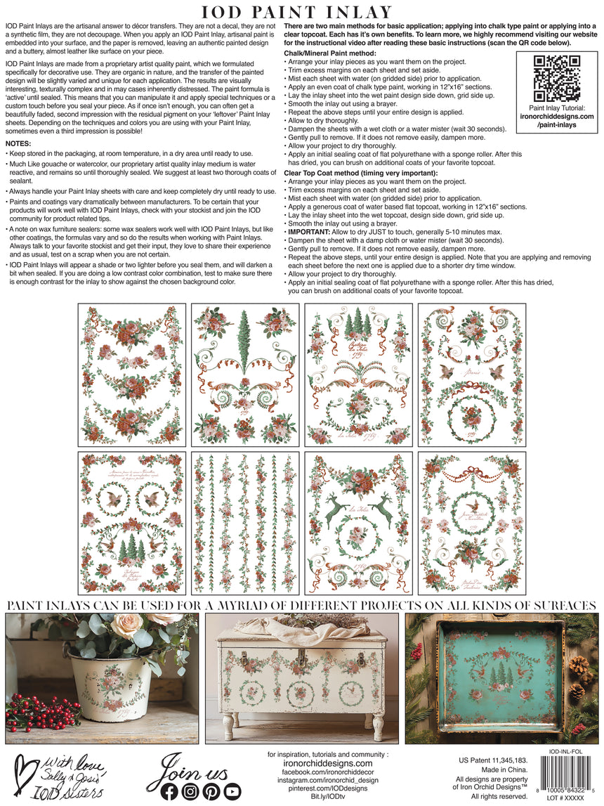 La Folie 12x16 Paint Inlay Pad