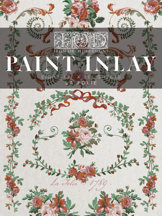 La Folie 12x16 Paint Inlay Pad