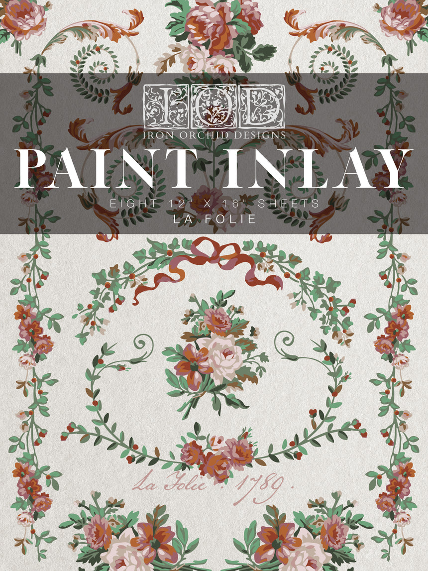 La Folie 12x16 Paint Inlay Pad