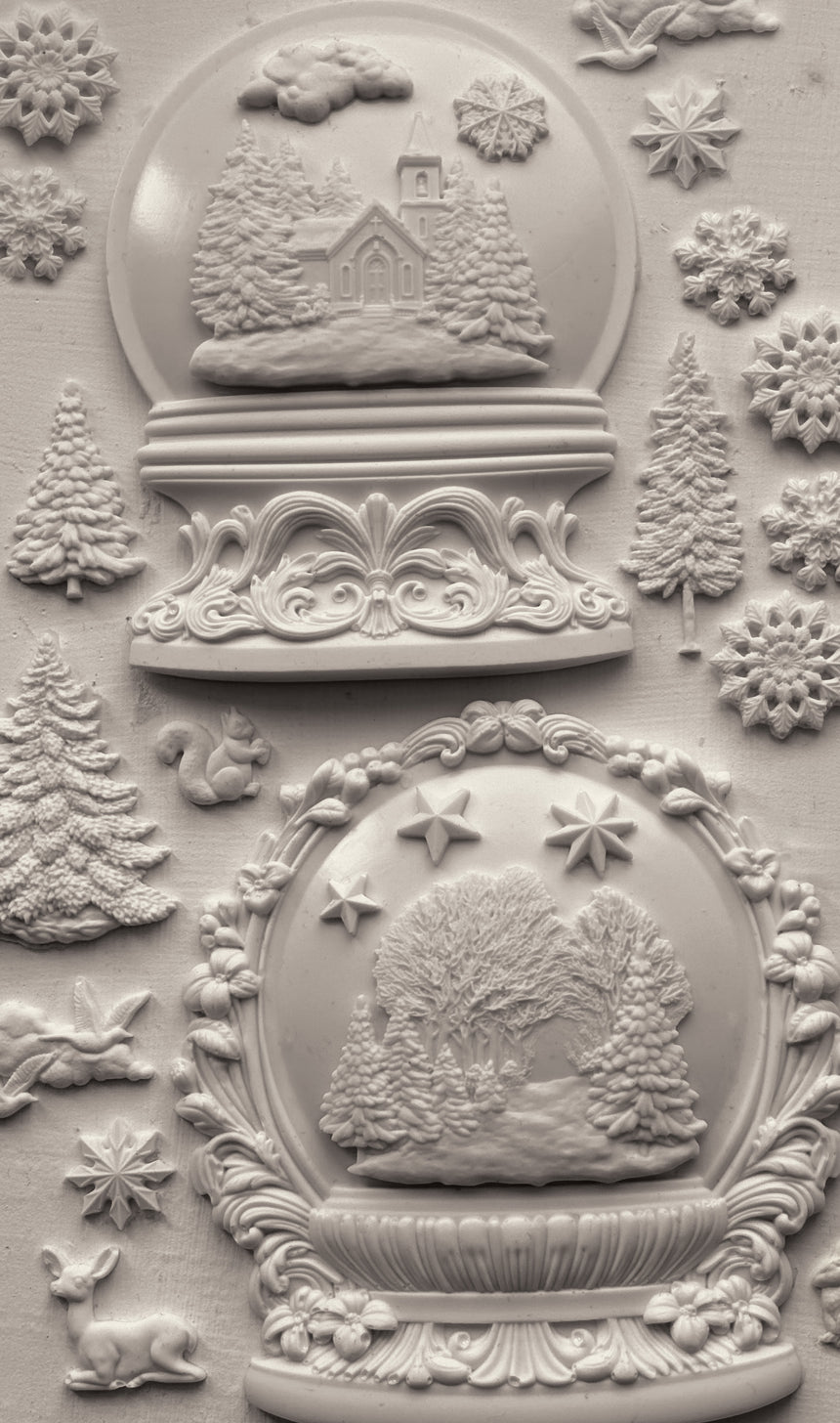 Snow Globes 6x10 Mould