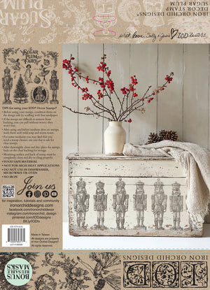 Sugar Plum Fairy 12x12 Stamp