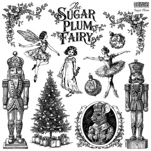Sugar Plum Fairy 12x12 Stamp