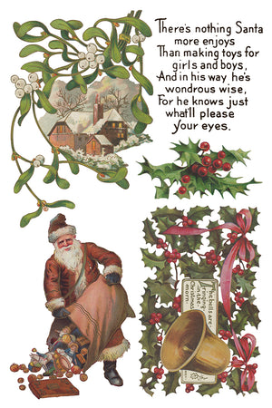 Christmas Joy 8x12 Transfer Pad