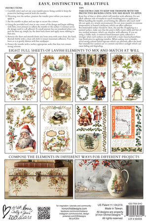 Santa's Hollow 8x12 Transfer Pad