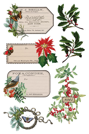 Winter Botanist 8x12 Transfer Pad