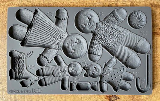 Ginger & Spice 6x10 IOD Mould