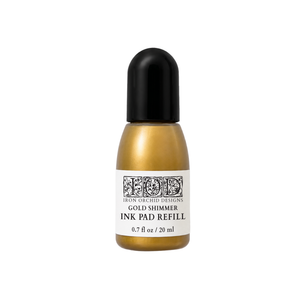 Gold Shimmer Decor Ink Pad Refill