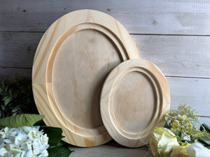 Oval Wood Gallery Blank 12.7 x 15.7