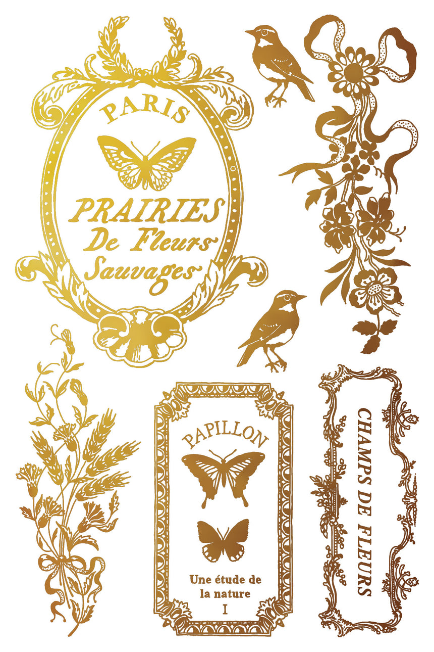 Papillon Foil transfer