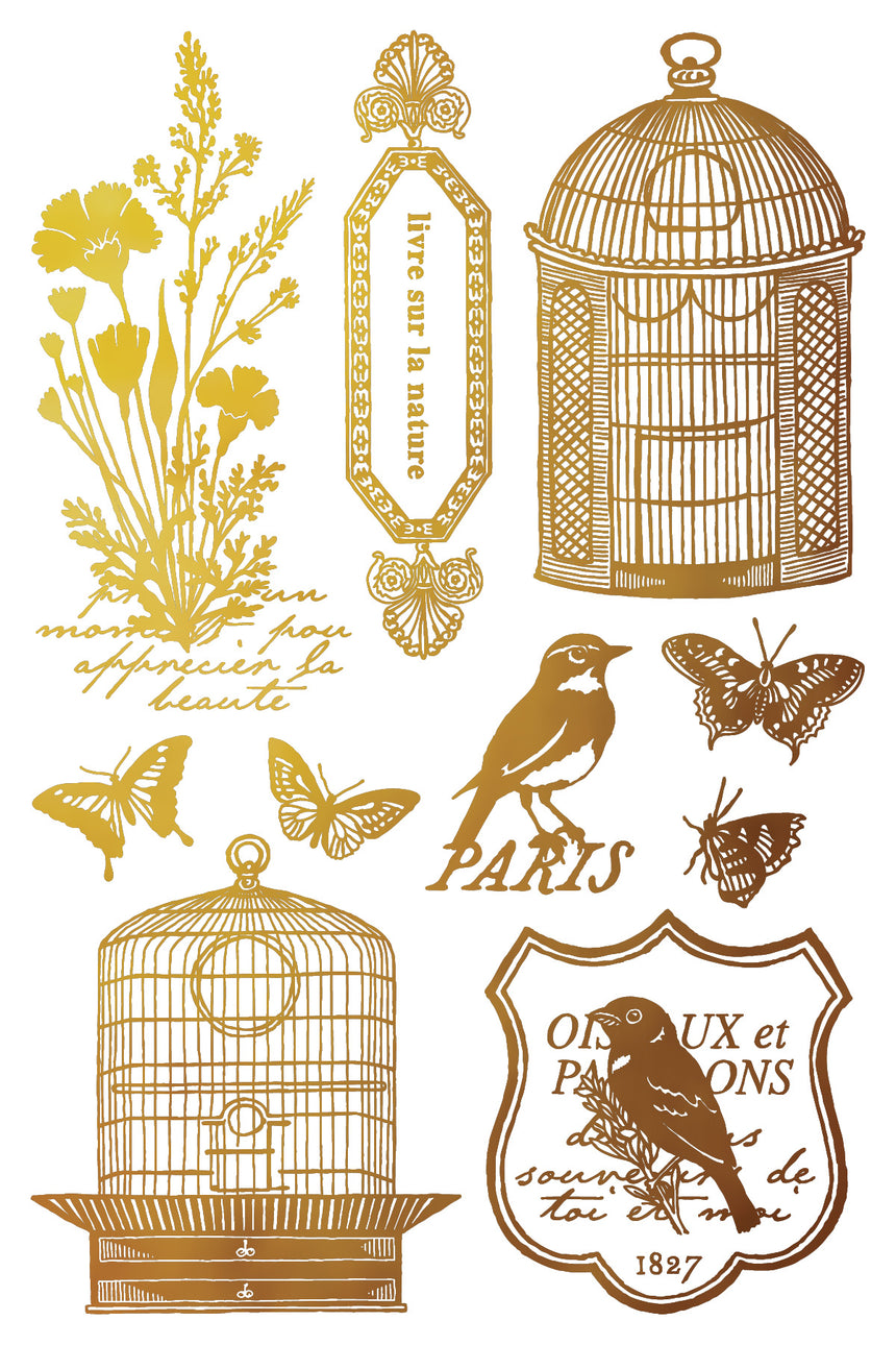 Papillon Foil transfer