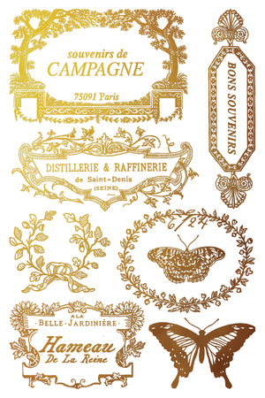 Papillon Foil transfer