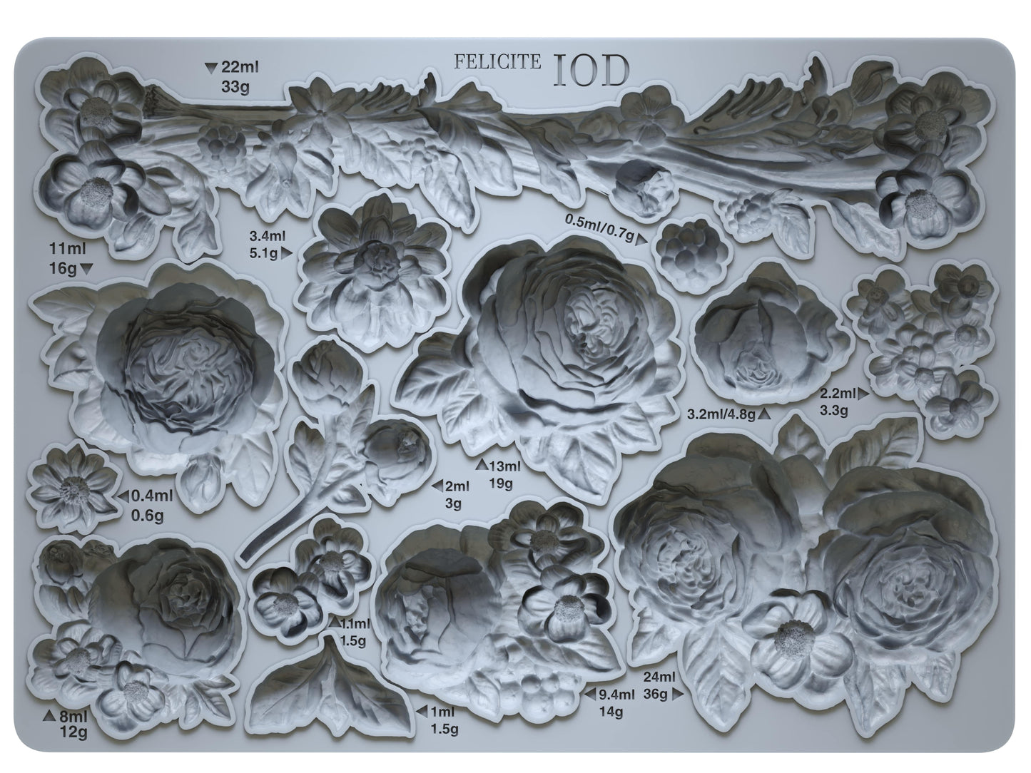 FELICITE 5X7 IOD MOULD