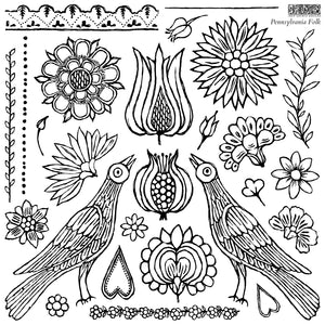 Pennsylvania Folk stamp