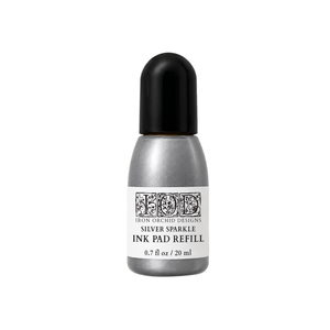 Silver Sparkle Decord Ink Pad Refill