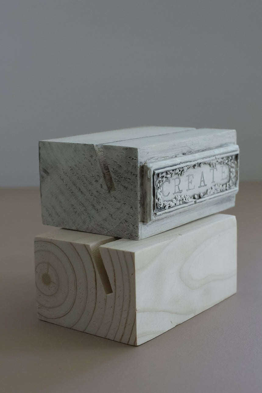 Wood Block Stands
