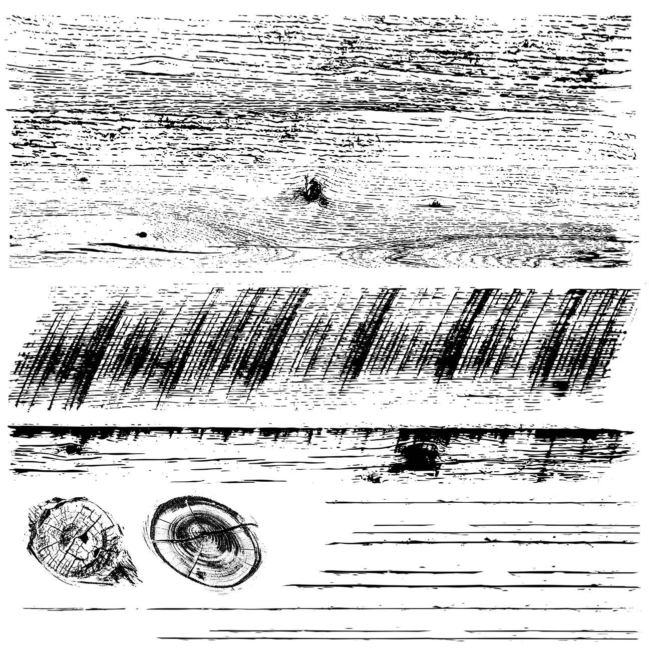 Barnwood Planks 12x12 Decor Stamp - IOD - Mill Creek Mercantile