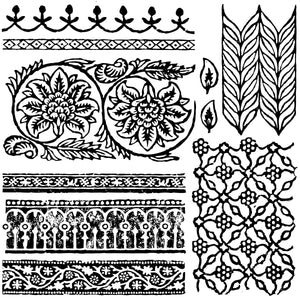 Bohemia 12x12 Decor Stamp - IOD - Mill Creek Mercantile