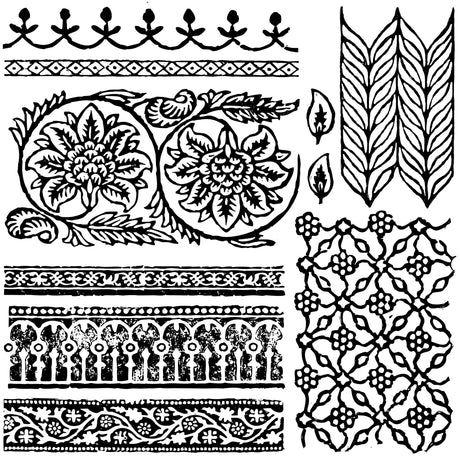 Bohemia 12x12 Decor Stamp - IOD - Mill Creek Mercantile
