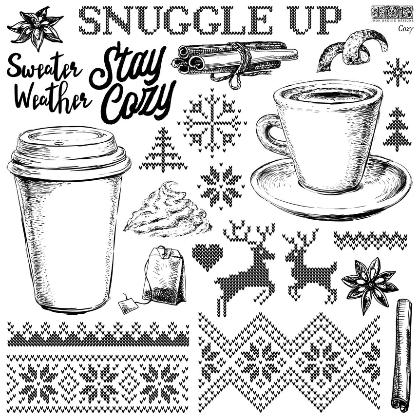 Cozy stamp
