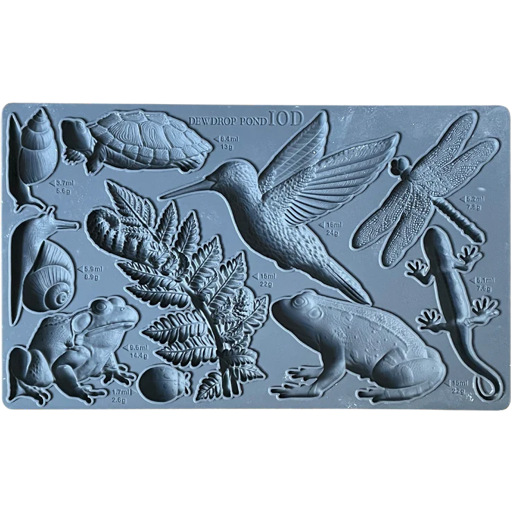 Dewdrop Pond 6x10 IOD Mould
