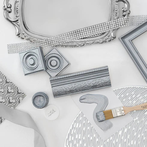 Metallic Silver