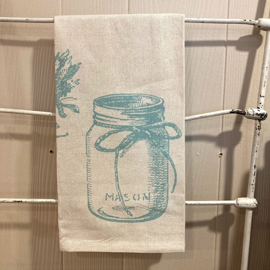 Mason Jar Hand Towel