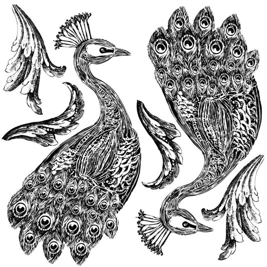 Pavo 12x12 Decor Stamp - IOD - Mill Creek Mercantile